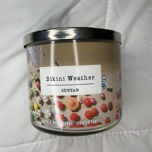 Bath & Body Works Bikini Weather 14.5 oz 3 Wick Candle